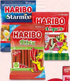 Bonbons Haribo ou Maoam