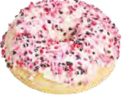 Donut cheesecake framboise