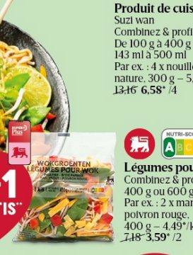 Légumes pour wok