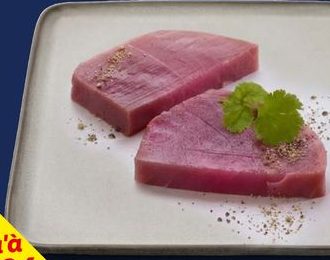 Steak de thon jaune