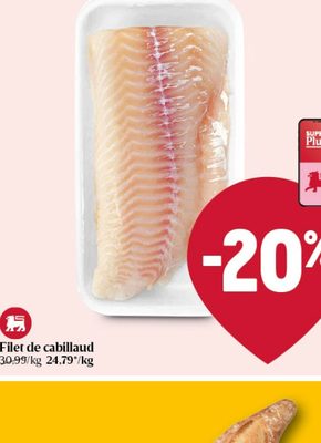 Filet de cabillaud