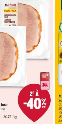 Jambon rôti au four - Combiné & profitez