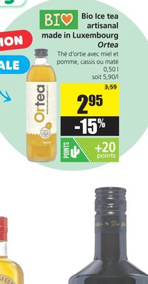 Bio Ice tea artisanal Ortea