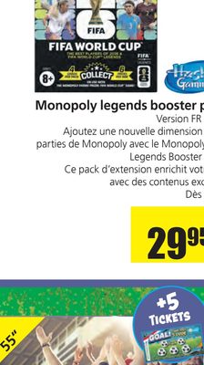 Monopoly Legends Booster Pack FIFA