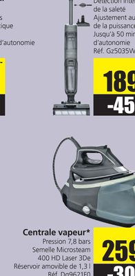 Aspirateur laveur sans fil