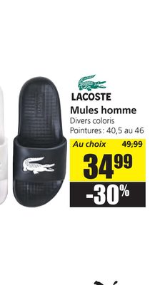 LACOSTE Mules homme