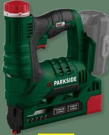 PARKSIDE Agrafeuse sans fil, 20 V