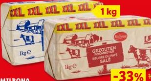 Beurre fin XXL