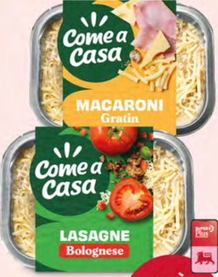 Plat préparé Come a Casa