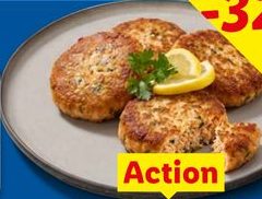 Burger de saumon mariné