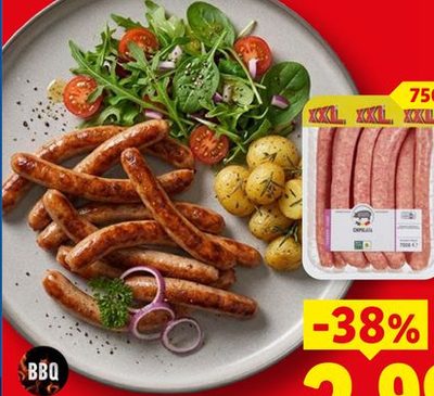 Chipolata de porc XXL