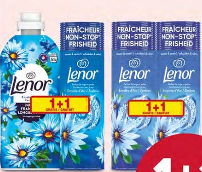 Adoucissant ou parfum de linge en perles Lenor