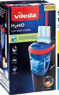 Système de balai Vileda HyMO Set complet H2 Pro