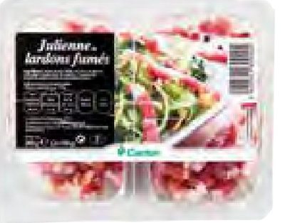 Julienne de lardons