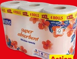 FLORALYS Essuie-tout décoré XXL