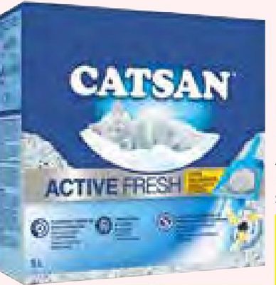 Litière Catsan Active Fresh