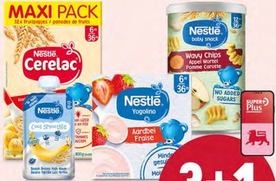 Nourriture pour bébé Nestlé