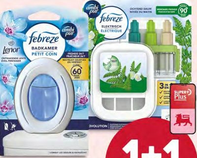 Désodorisant Febreze Petit Coin ou 3Volution