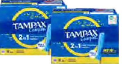 Tampons Tampax Compak