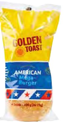 Pain burger Golden Toast