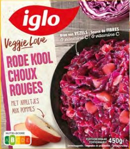 Légumes - Iglo Veggie Love ou Veg Love