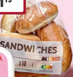 Sandwiches blancs
